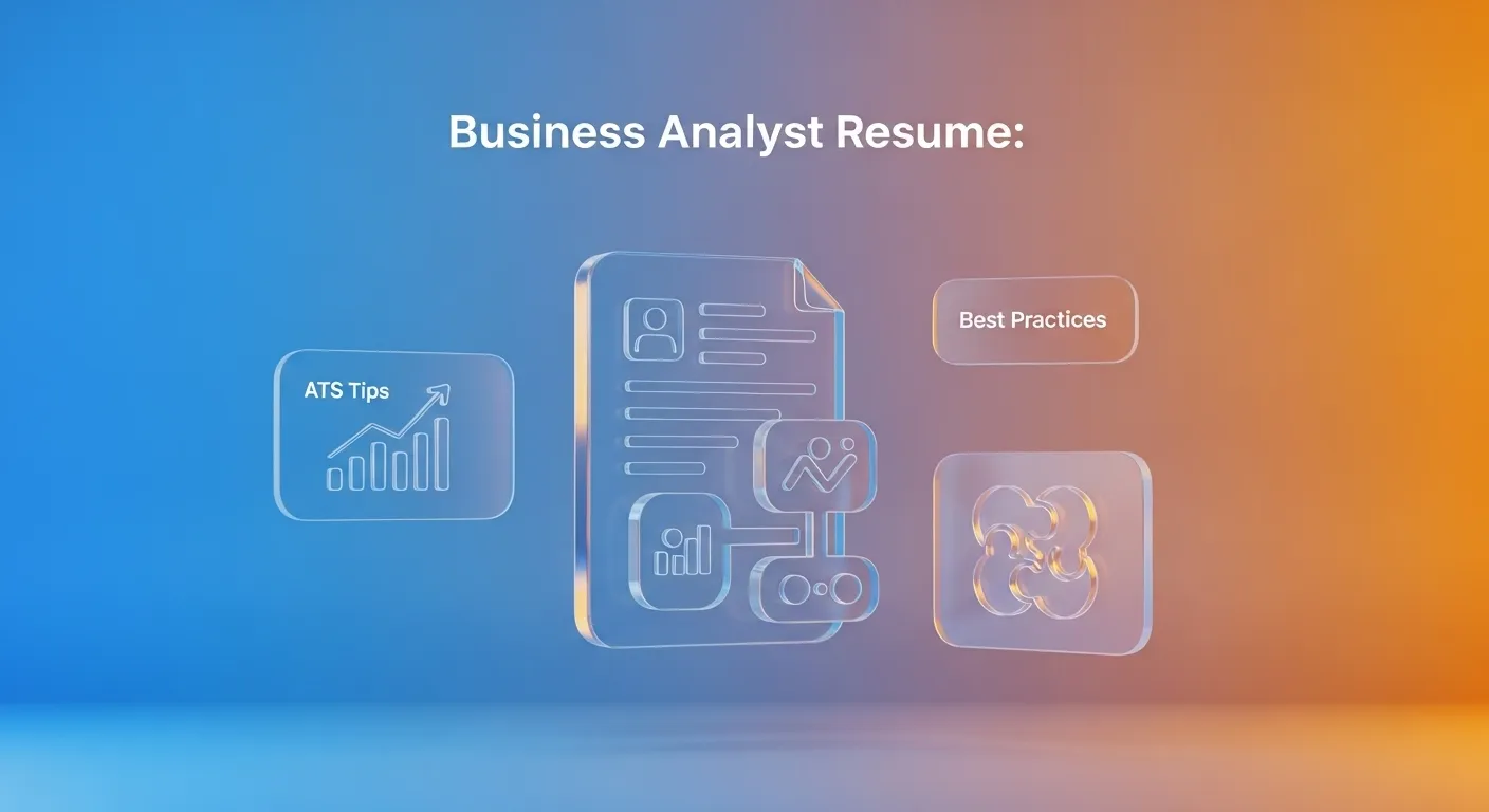 Illustration for Business Analyst Resume: ATS Tips and Best Practices