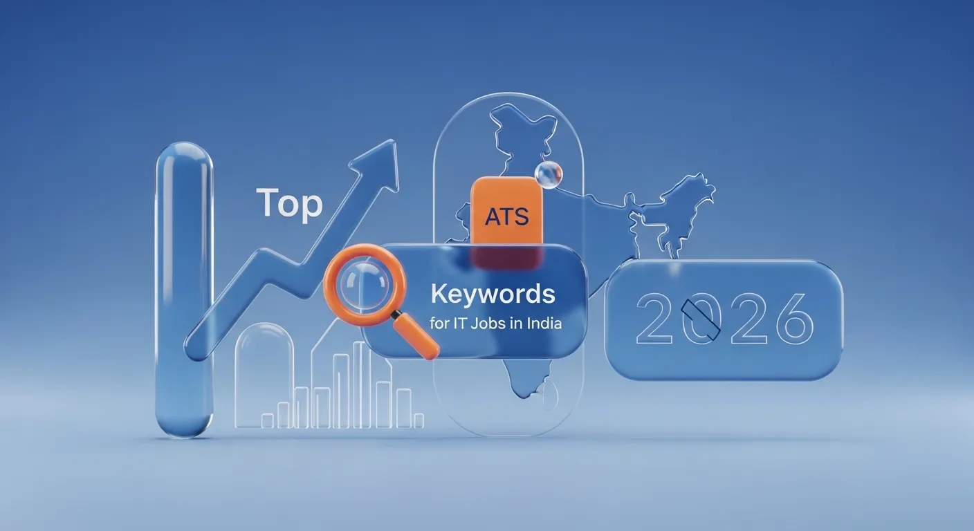 Illustration for Top ATS Keywords for IT Jobs in India (2026)